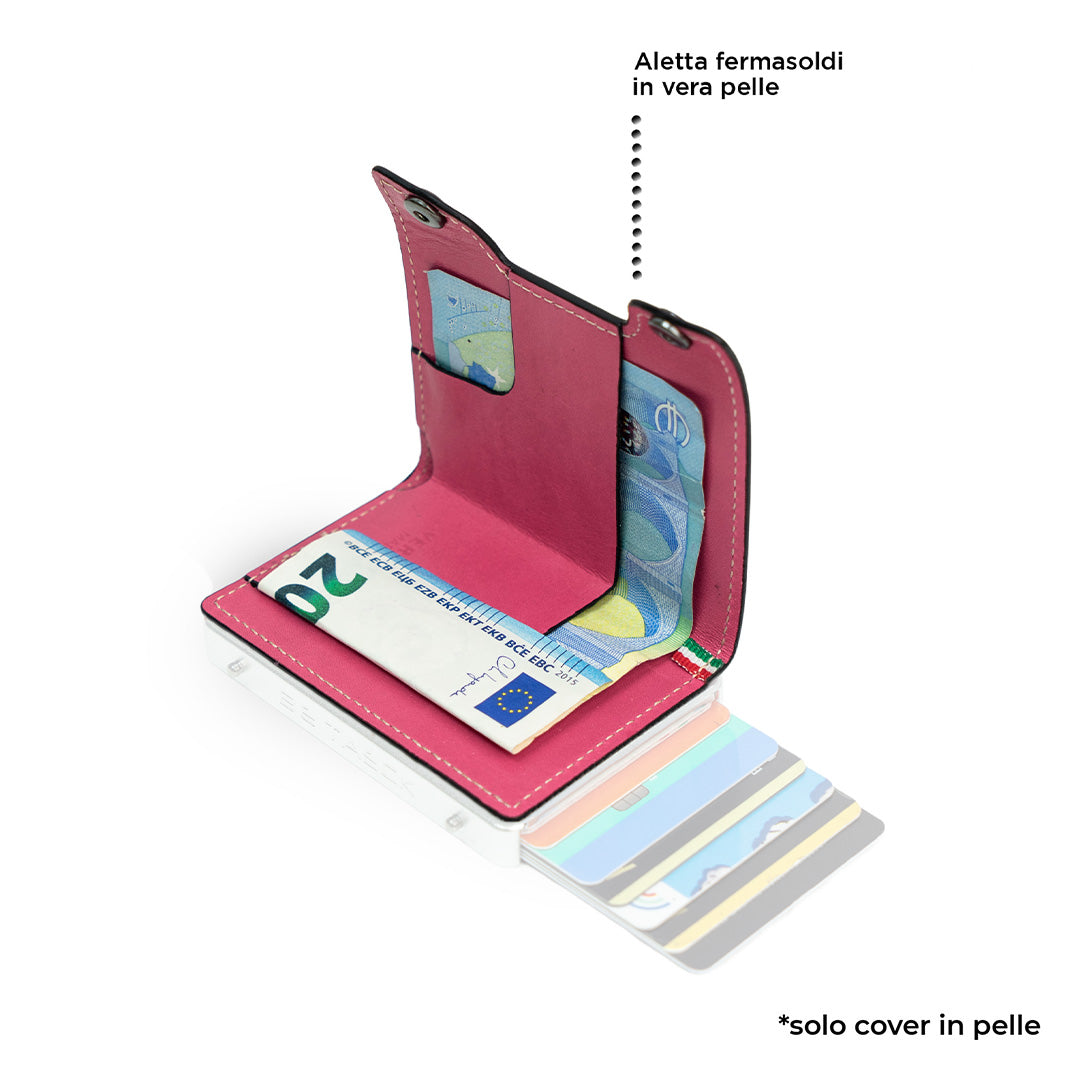 Cover in Pelle Be Tasck Concia Vegetale Fucsia