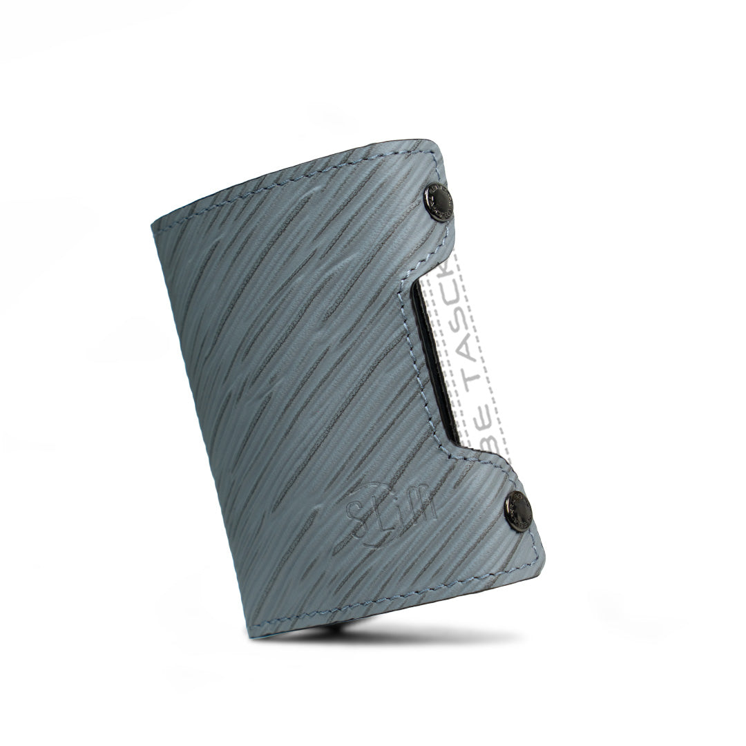 Cover in Pelle Be Tasck Epi Grigio Ghiaccio