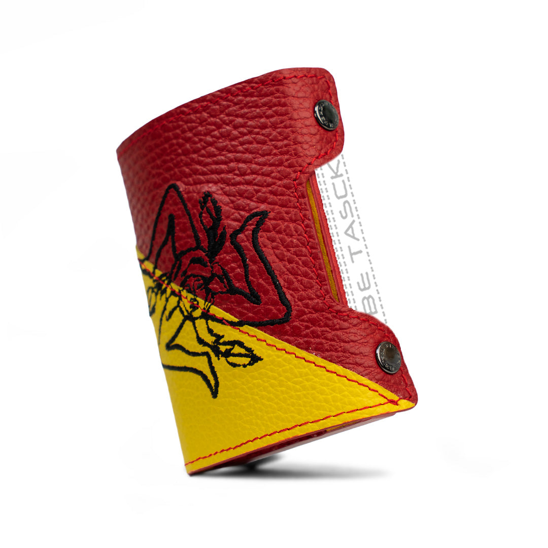 Cover in Pelle Be Tasck Tema Sicilia Trinacria