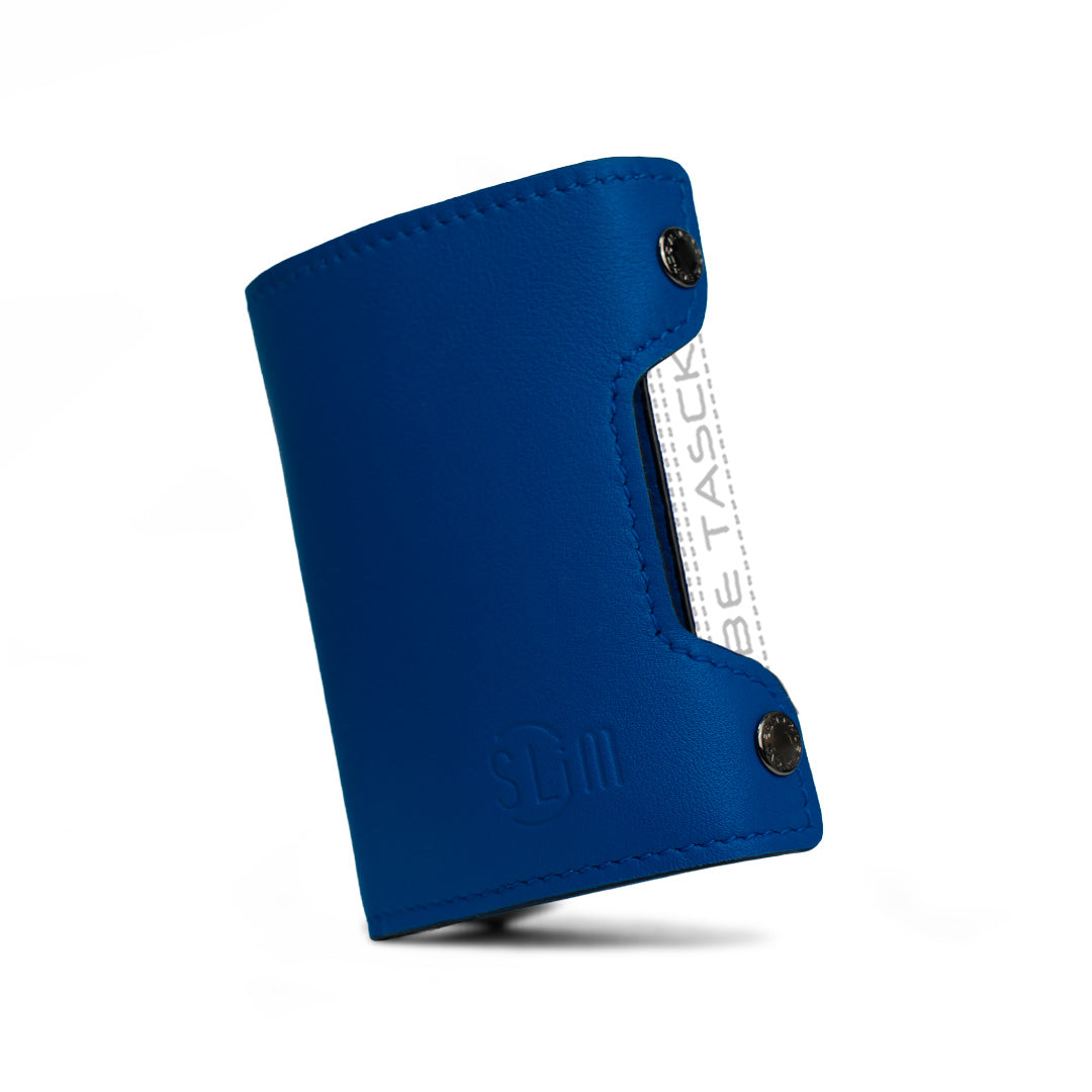 Cover in Pelle Be Tasck Pelle Liscia Blu e Nero