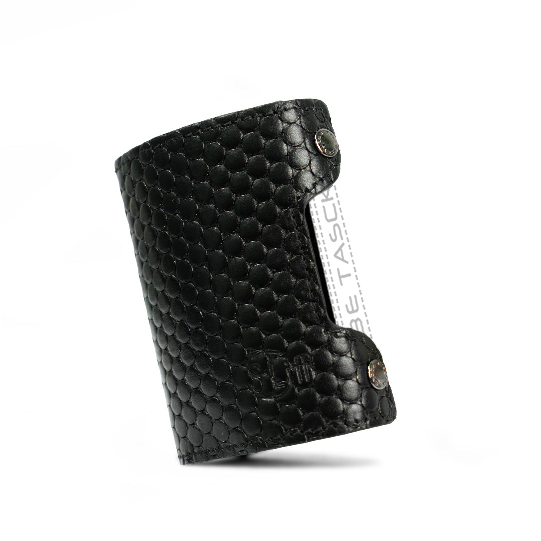 Cover in Pelle Be Tasck Bolle Nero
