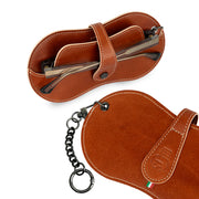 SLim Vision Vera Pelle Vegetale Cognac