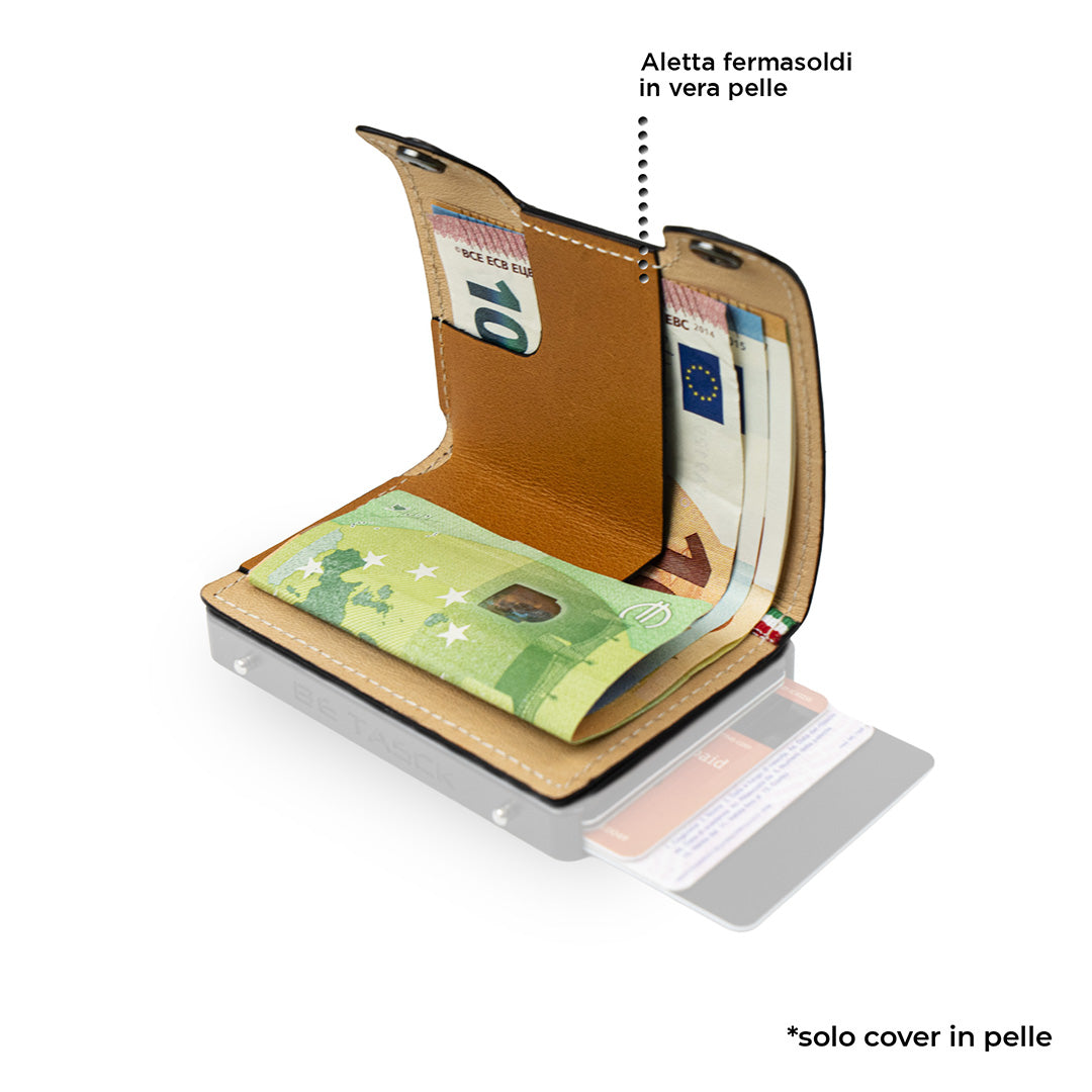 Cover in Pelle Be Tasck Concia Vegetale Cammello