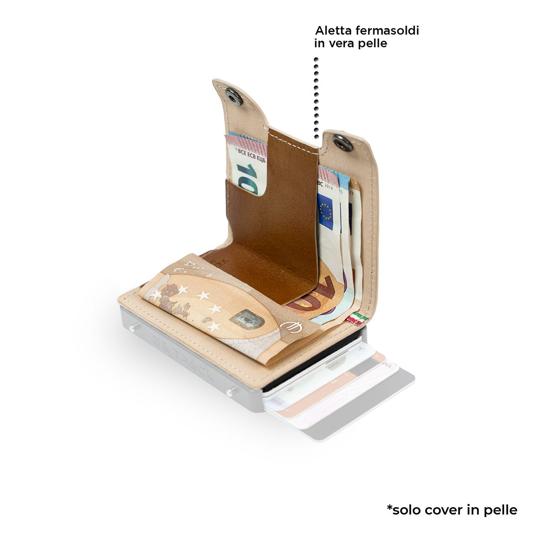 Cover in Pelle Be Tasck Concia Vegetale Cognac