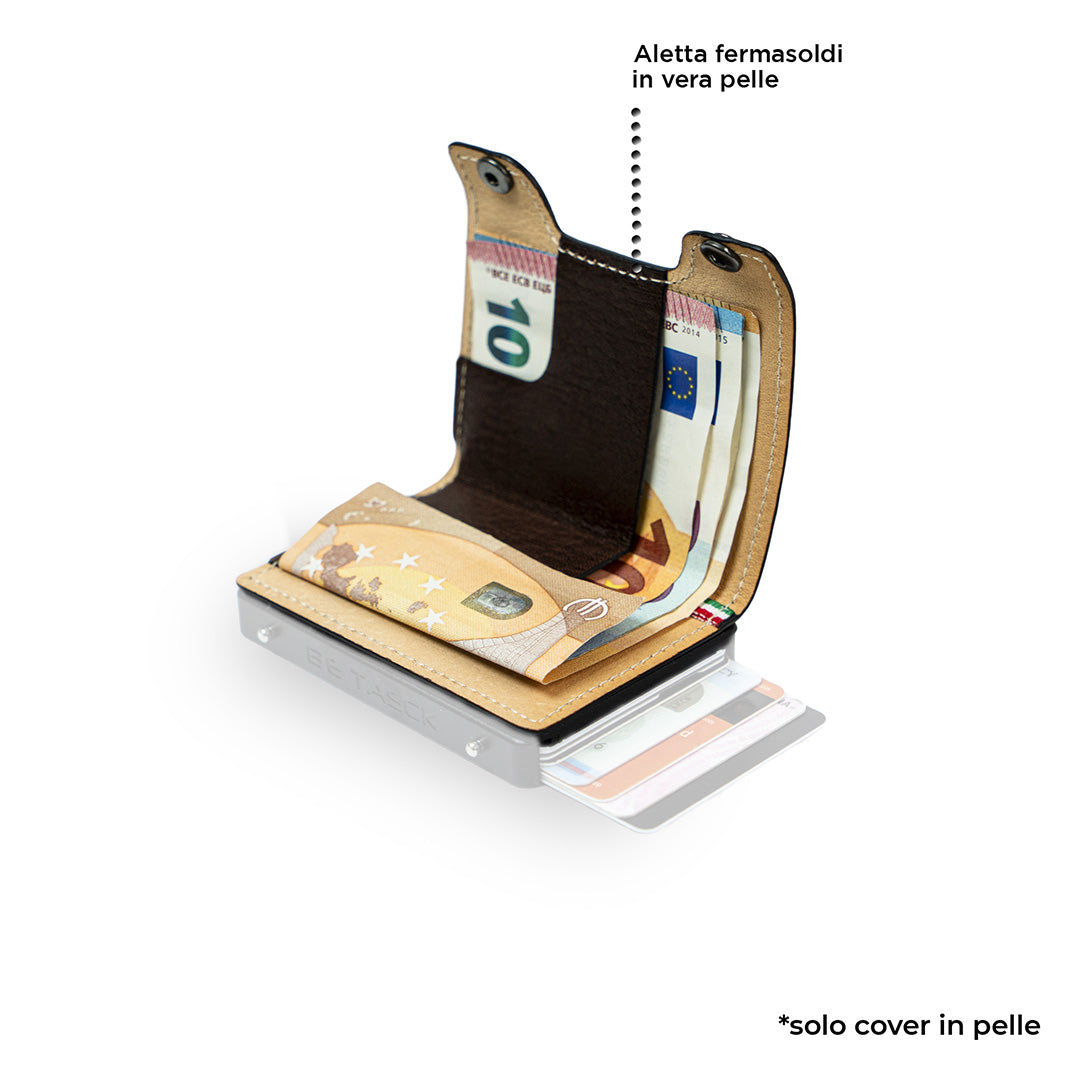Cover in Pelle Be Tasck Concia Vegetale Marrone