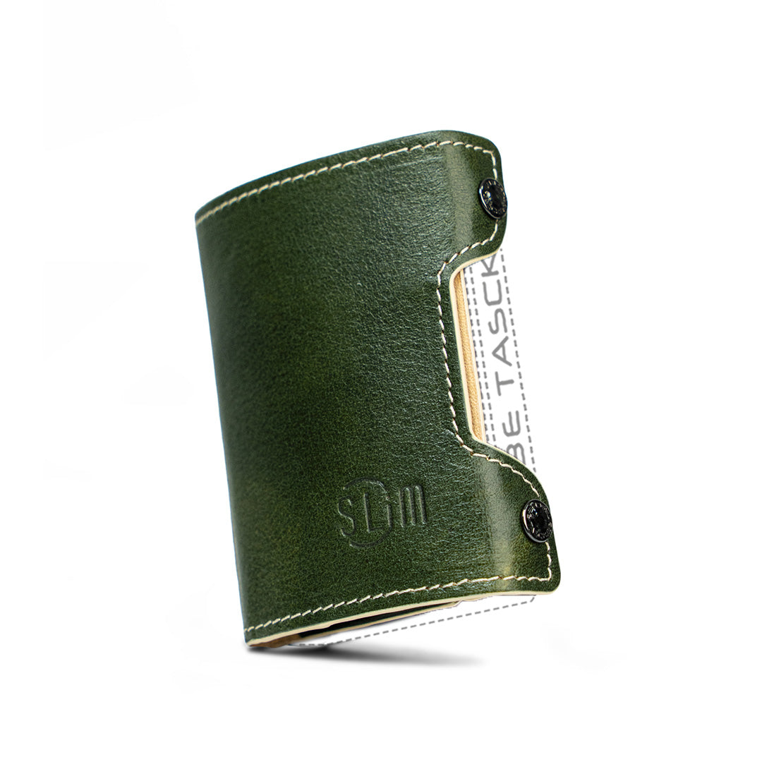 Cover in Pelle Be Tasck Concia Vegetale Verde