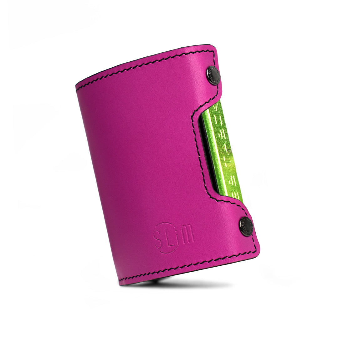 Be Tasck Pelle Liscia Fucsia e Nero