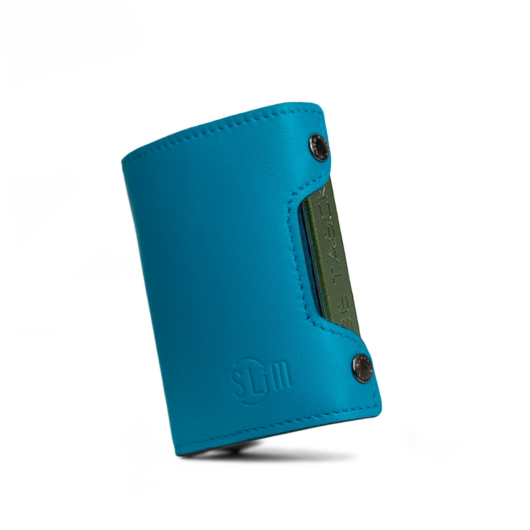 Be Tasck Pelle Liscia Azzurro