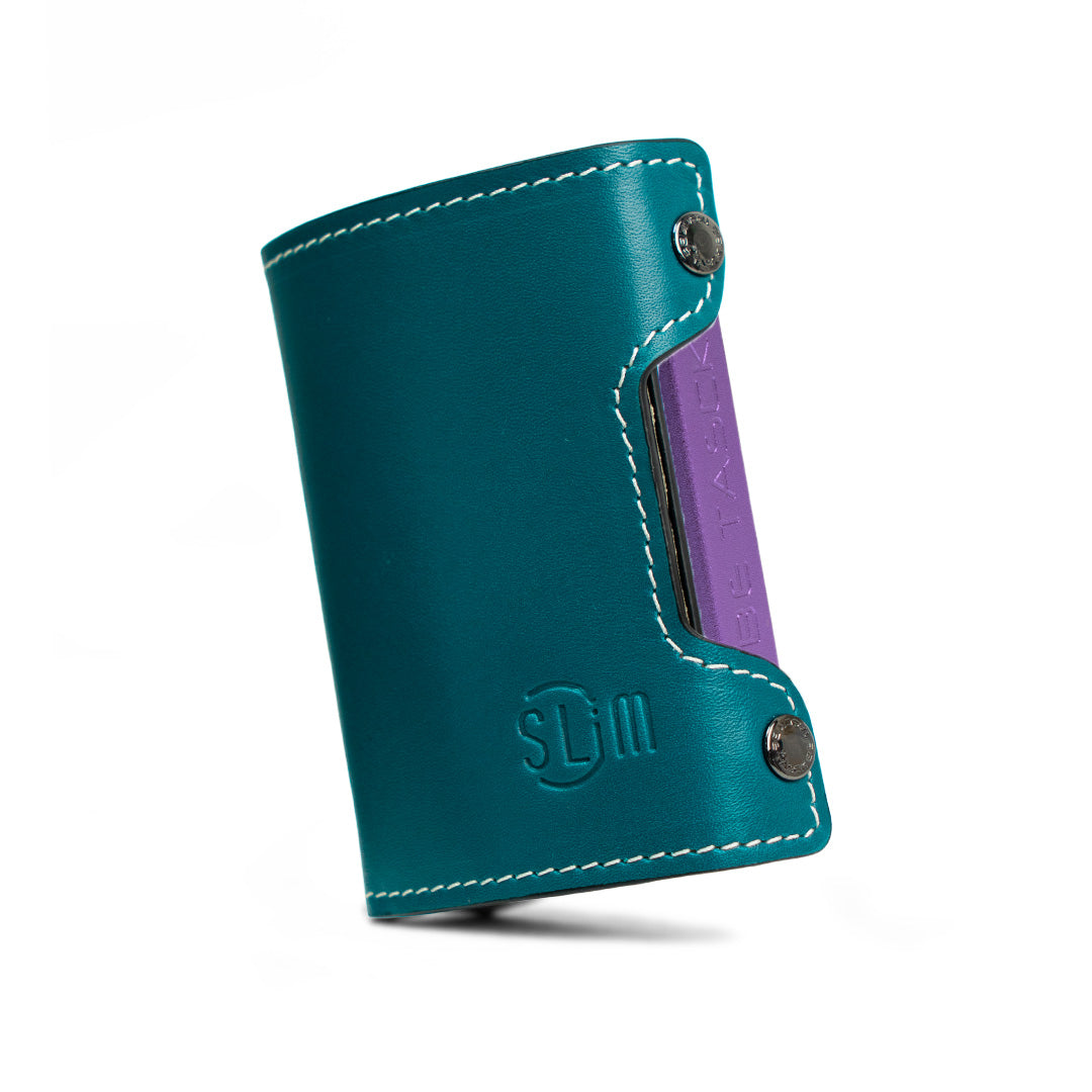 Be Tasck Pelle Liscia Petrolio Multicolor